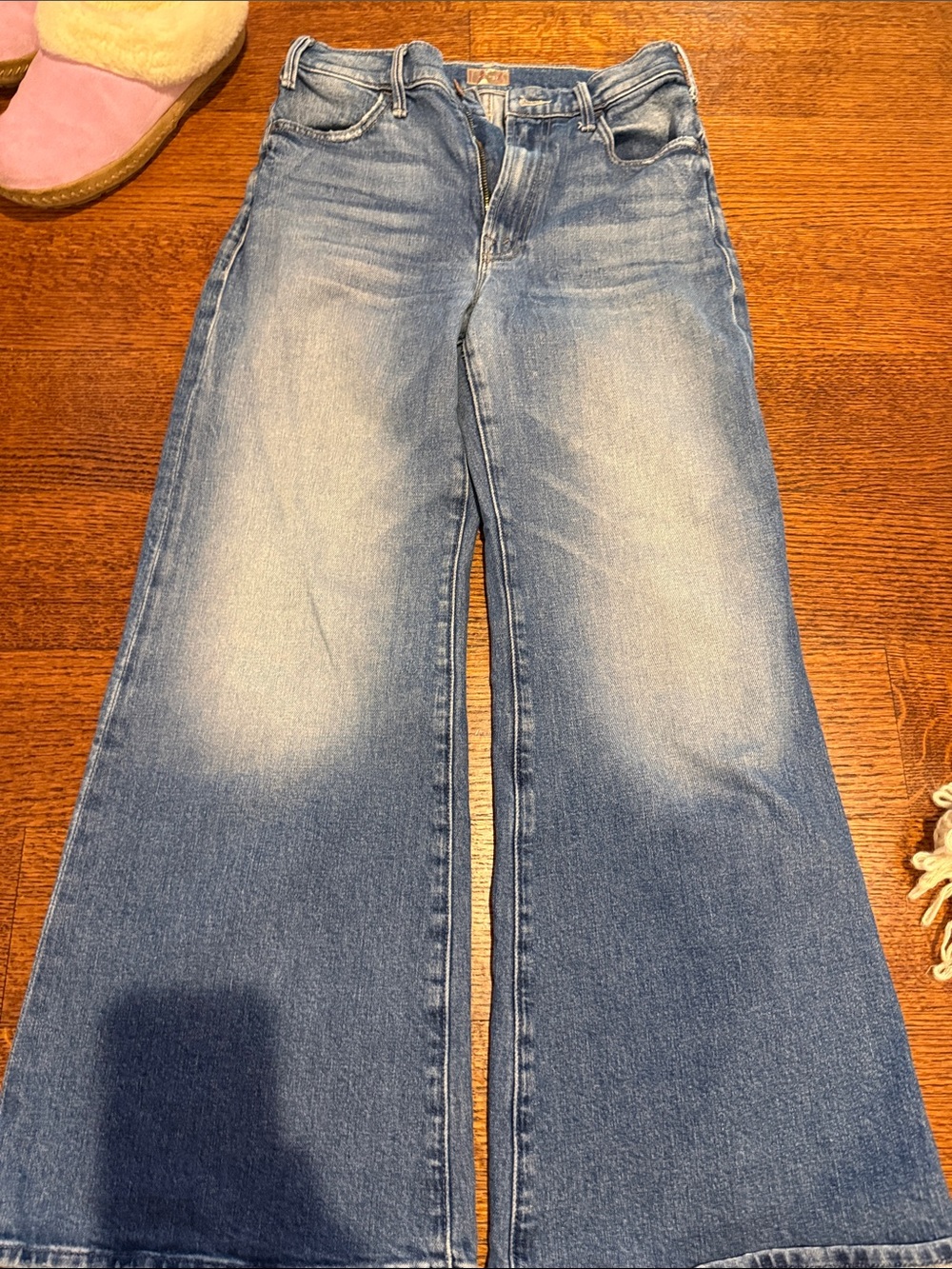 MOTHER hustler roller ankle jeans